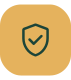 Computer with shield icon