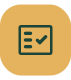 Paper with checkmark icon